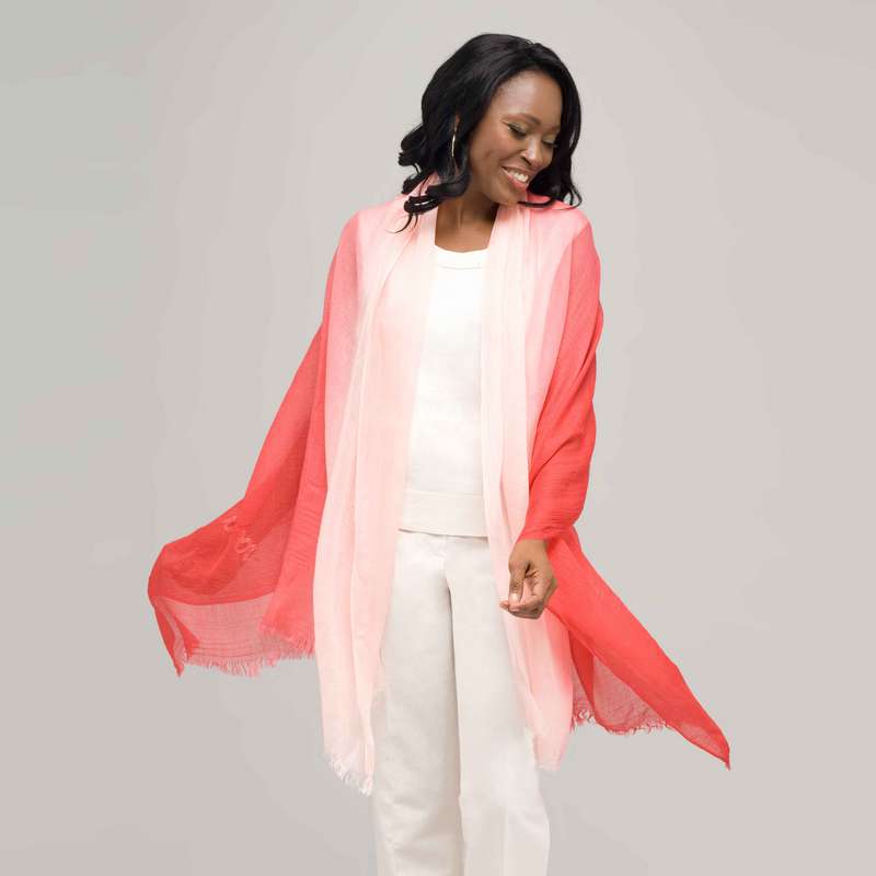Multi Colour Scarf, GUAVAFB, large image number 0